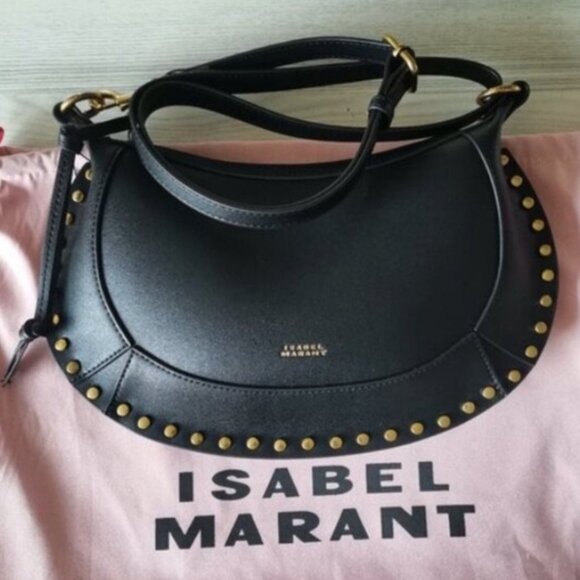Isabel Marant Oskan Moon Crossbody Bag - Picture 1 of 4